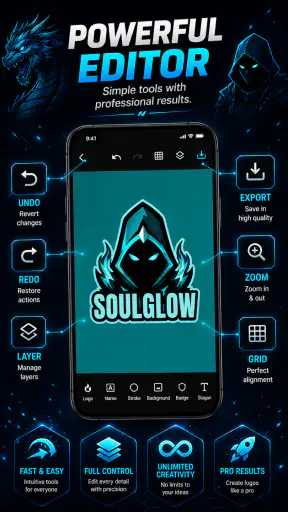 Buat Logo Esport Offline