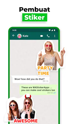Buat stiker khusus: WA Sticker