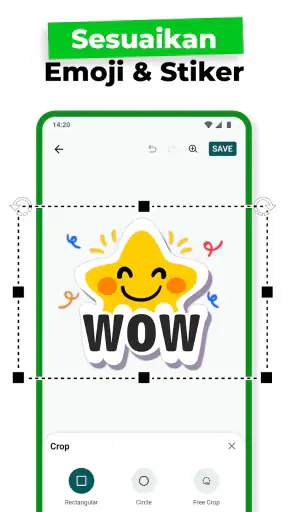 Buat stiker khusus: WA Sticker