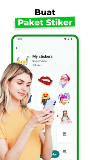 Buat stiker khusus: WA Sticker