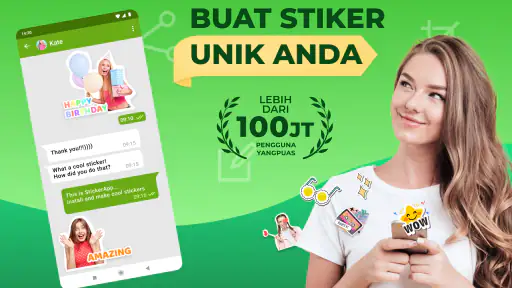 Buat stiker khusus: WA Sticker