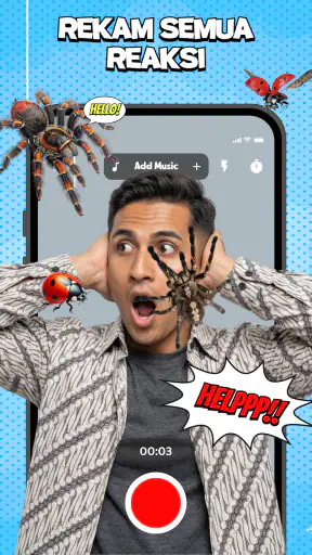 Bugzz: Insect Prank Filters