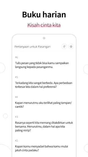 Buku Harian Pasangan – Cinta