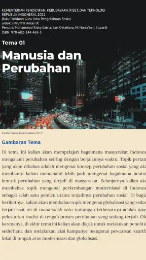 Buku IPS SMP Kelas 9 Merdeka