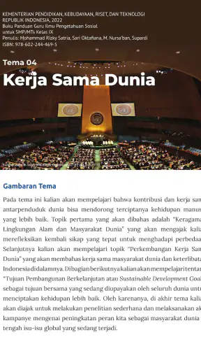 Buku IPS SMP Kelas 9 Merdeka