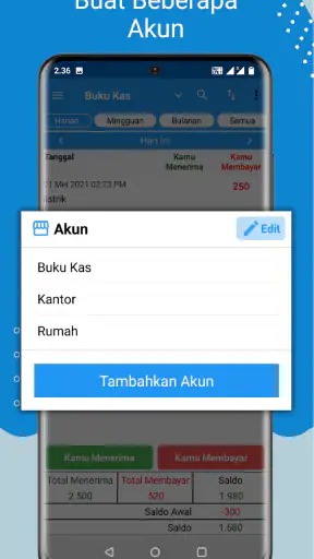 Buku Kas- pengeluaran harian