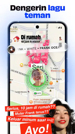 Bump - peta untuk teman