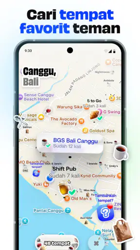 Bump - peta untuk teman