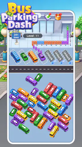Bus Parking Dash