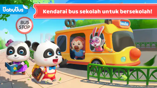 Bus Sekolah Bayi Panda