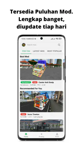 Bus Simulator MOD Wahyu Abadi