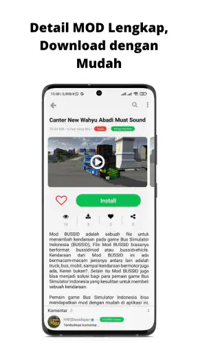 Bus Simulator MOD Wahyu Abadi