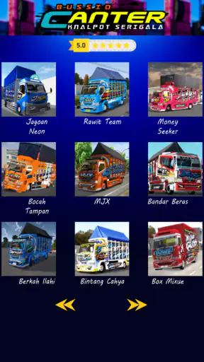Bussid Canter Knalpot Srigala
