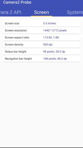 Camera2 API Probe