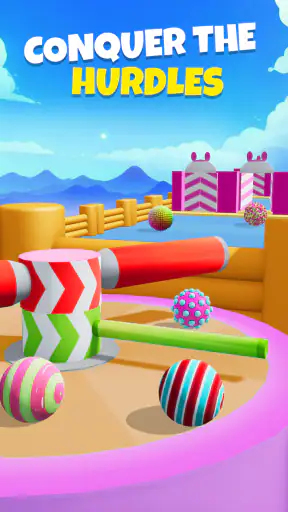 Candy Ball Run - Rolling Games