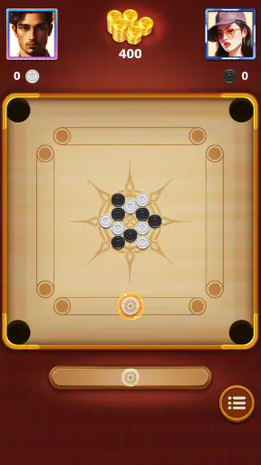 Carrom - A Disc Board Game