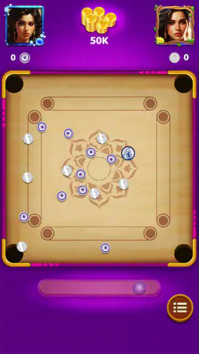 Carrom - A Disc Board Game