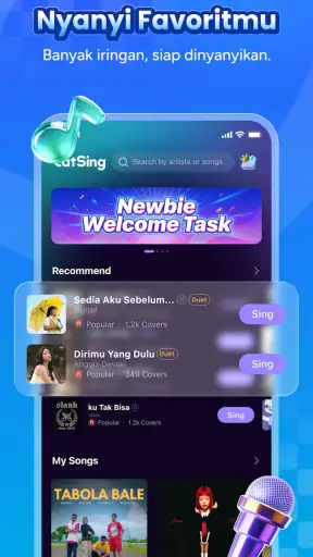 CatSing: Karaoke & Rekam Lagu