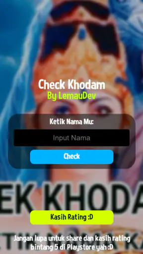 Cek Khodam Indonesia