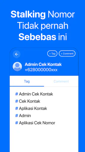 Cek Kontak: WA & Nomor Telepon