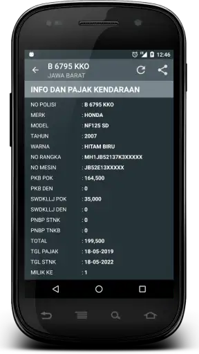Cek Pajak Kendaraan
