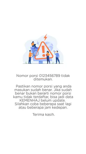 Cek Porsi Haji Kemenhaj