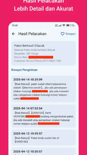 Cek Resi & Lacak Paket