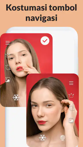 Cermin, Aplikasi Makeup Cermin