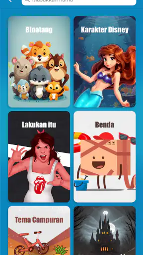 CharadesApp - Ponsel di dahi!