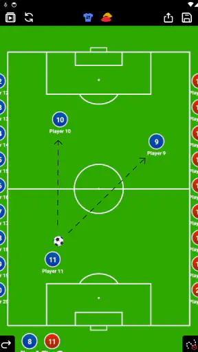 Coach Tactic Board: Soccer