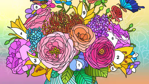 Coloring Book: Color by Number