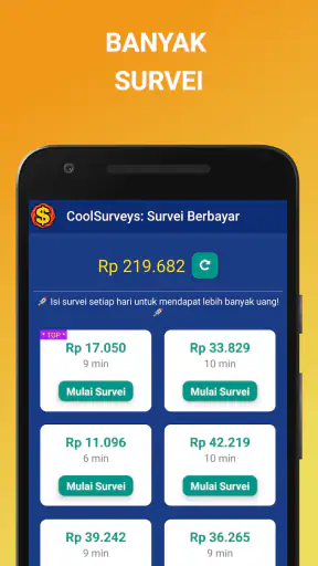 CoolSurveys: penghasil uang