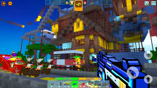 Cops N Robbers:Pixel Craft Gun