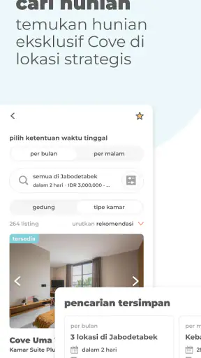 Cove: Sewa Kost & Co-living