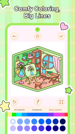 Cozy Home: Comfy Coloring Book