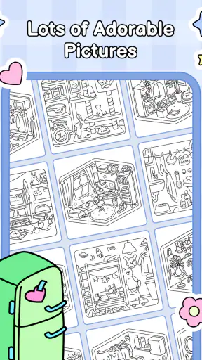 Cozy Home: Comfy Coloring Book