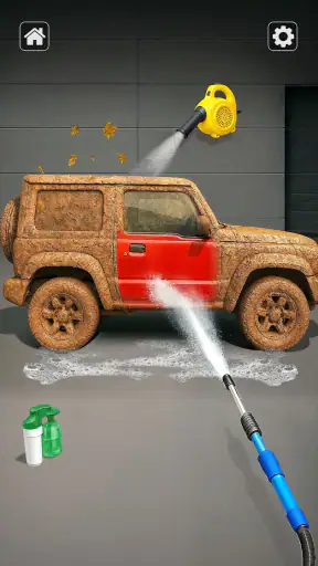 Cuci Mobil Perbaikan ASMR