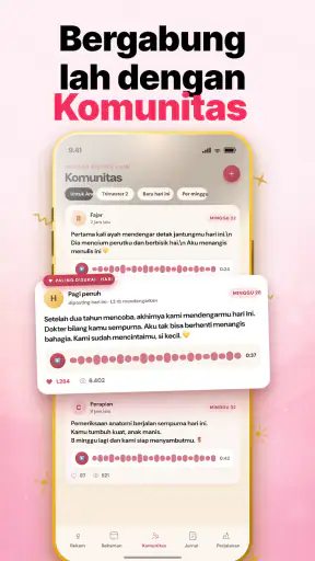 Cudly: Detak Bayi & Jurnal