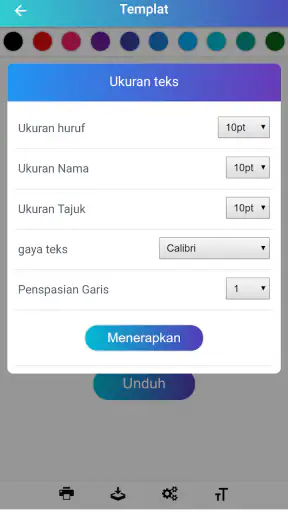 CV Maker - Lamaran kerja PDF