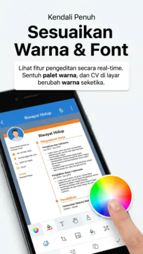 CV Pembuat - Lamaran kerja PDF