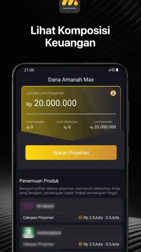 Dana Amanah Max - Bunga Rendah