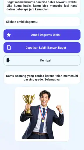 Dana Cicil: Kuis Daget