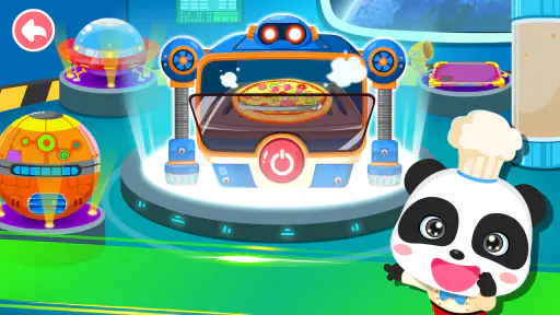 Dapur Luar Angkasa Panda Kecil