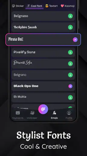 Dark Theme Keyboard-Neon Black