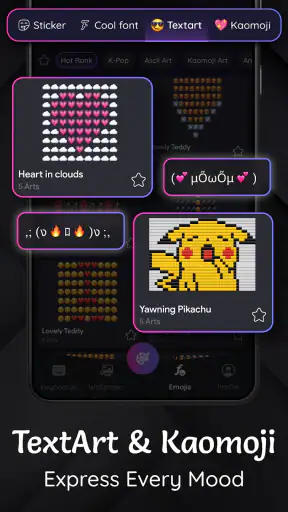 Dark Theme Keyboard-Neon Black