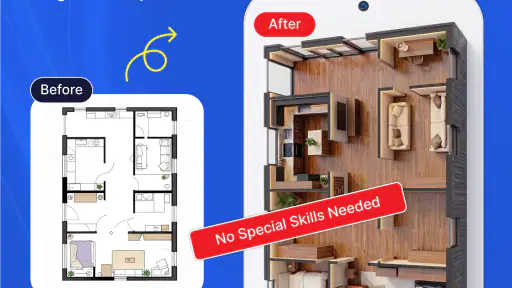 Desain Rumah 3D: Denah Lantai