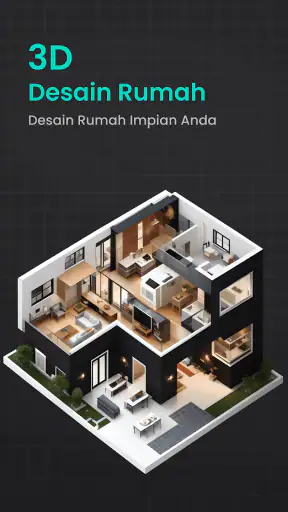 Desain rumah sendiri denah 2D