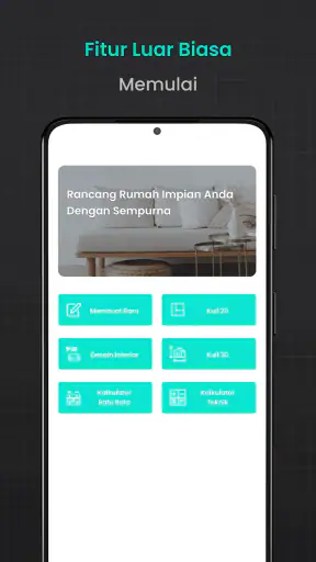Desain rumah sendiri denah 2D