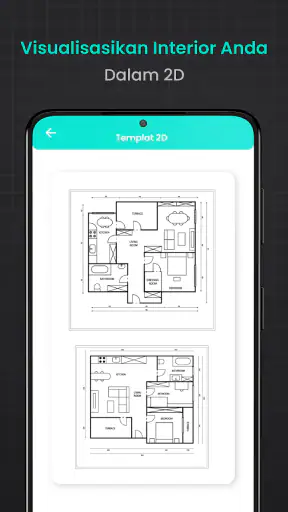 Desain rumah sendiri denah 2D