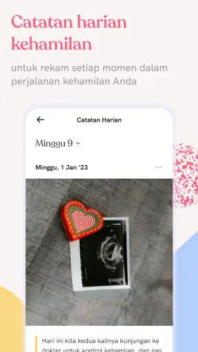 Diary Bunda Aplikasi Kehamilan